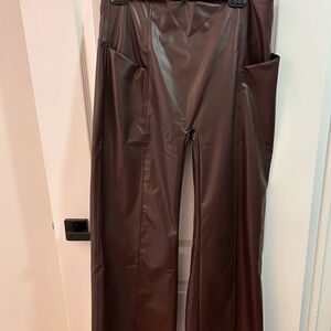 HALARA Plum Wide Leg Pants